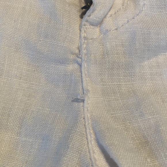 Linen white pants - Picture 6 of 6